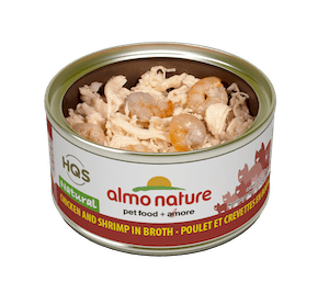 Almo Nature HQS Natural Chicken and Shrimp in Broth Cat Food 2.47oz - Poudre Pet and Feed Supply