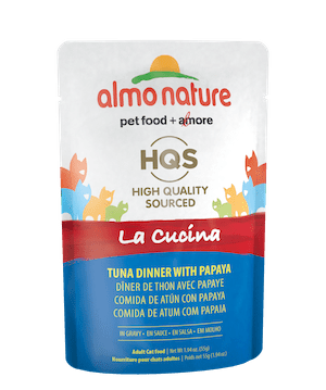 Almo Nature La Cucina Tuna Dinner w/ Papaya in Gravy Wet Cat Food 1.94oz - Poudre Pet and Feed Supply
