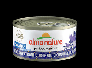 Almo Nature Complete Mackerel Recipe w/ Sweet Potato in Gravy Wet Cat Food 2.47oz - Poudre Pet and Feed Supply