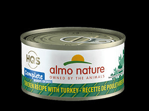 Almo Nature Complete Chicken Recipe w/ Turkey Wet Cat Food 2.47oz - Poudre Pet and Feed Supply