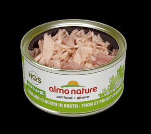 Almo Nature HQS Natural Tuna and Chicken in Broth Cat Food 2.47oz - Poudre Pet and Feed Supply