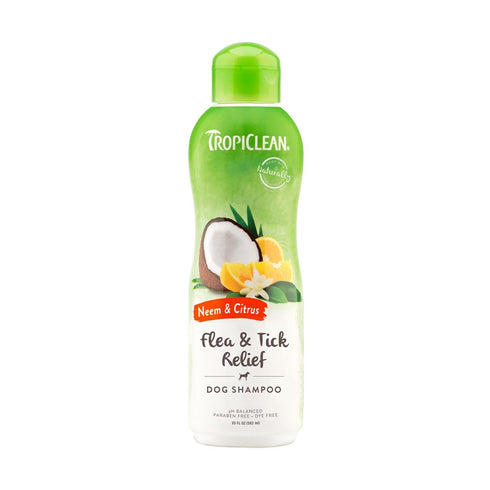 Tropiclean Neem & Citrus Dog Shampoo 20oz - Poudre Pet and Feed Supply