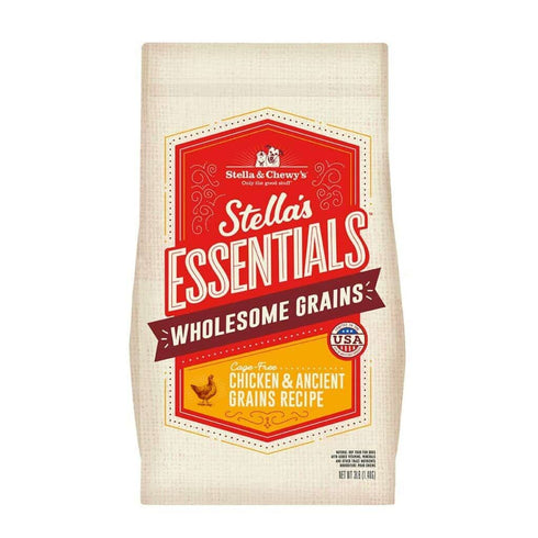 Stella and Chewys Stella's Essentials Cage-free Chicken & Ancient Grains Recipe Dry Dog Food 25lb - Poudre Pet and Feed Supply