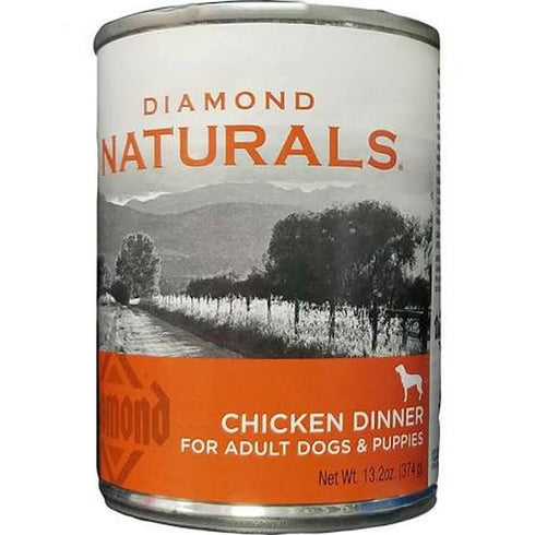 Diamond Naturals Chicken Dinner For Adult Dogs & Puppies Dog Food 13.2oz - Poudre Pet and Feed Supply