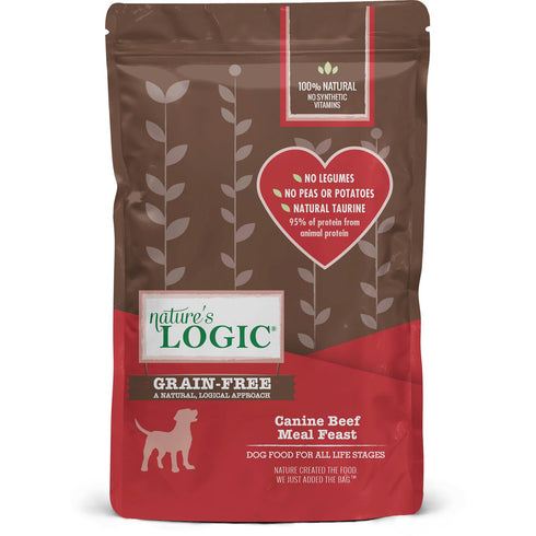 Nature's Logic Beef Meal Feast Dry Dog Food 13lb - Poudre Pet and Feed Supply