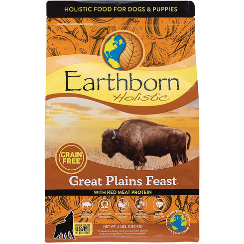 EarthBorn Great Plains Feast Dry Dog Food 4lb - Poudre Pet and Feed Supply