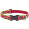 LUPINE Original Designs Dog Collar 1" Wide 16"-28" Neck Size Petunias - Poudre Pet and Feed Supply