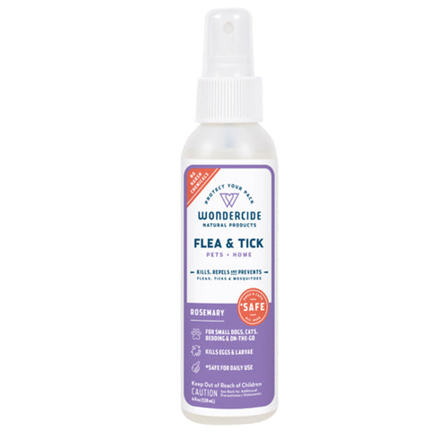 Wondercide Rosemary Flea & Tick Spray for Pets 4oz - Poudre Pet and Feed Supply