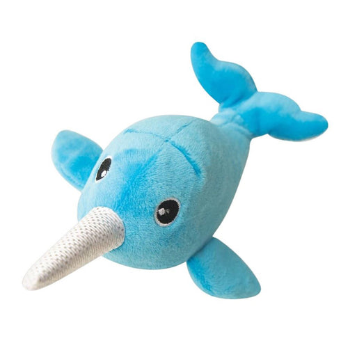 Snugarooz Pet Baby Nikki The Narwhal 5" Dog Toy - Poudre Pet and Feed Supply