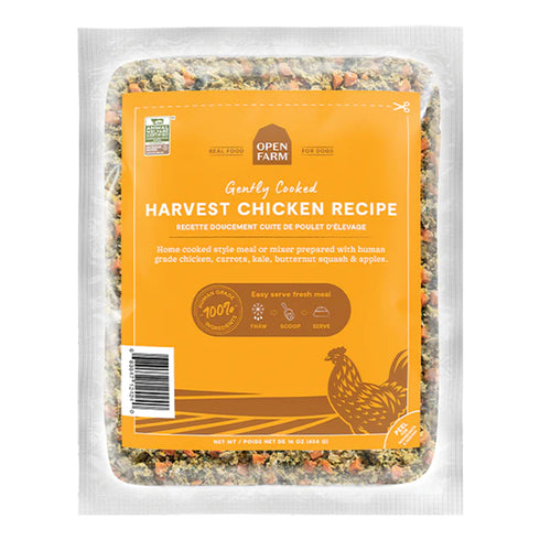 Open Farm Harvest Chicken Gently Cooked Recipe Dog Food 16oz - Poudre Pet and Feed Supply