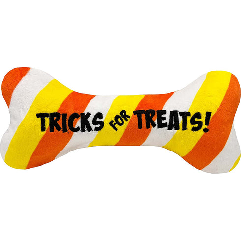 Huxley & Kent Lulubelles Tricks for Treats Bone Squeaker Dog Toy - Poudre Pet and Feed Supply