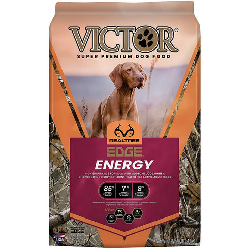 Victor RealTree EDGE ENERGY Dry Dog Food 40lb - Poudre Pet and Feed Supply