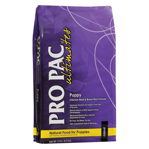 PRO PAC Ultimates Puppy Chicken & Brown Rice Dog Food 28lb - Poudre Pet and Feed Supply