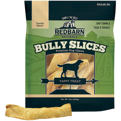 Redbarn Bully Slices Vanilla Flavor Dog Treats 9oz - Poudre Pet and Feed Supply