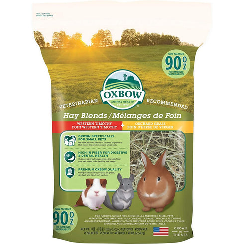 Oxbow Hay Blends Western Timothy & Orchard Grass 90oz - Poudre Pet and Feed Supply