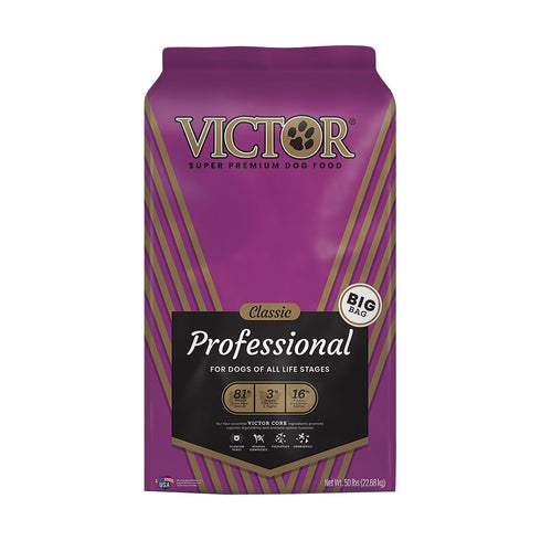 Victor Classic Professional, Dry Dog Food 50lb - Poudre Pet and Feed Supply