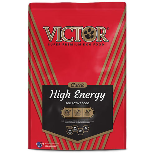 Victor High Energy Dry Dog Food 50lb - Poudre Pet and Feed Supply