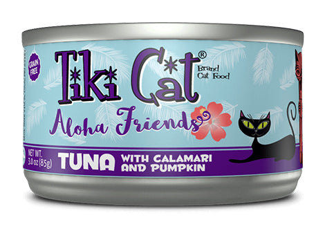 Tiki Cat Tuna with Calamari and Pumpkin 3oz - Poudre Pet and Feed Supply