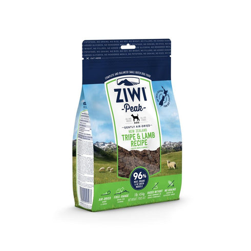 Ziwi Peak Air-Dried Tripe & Lamb Recipe For Dogs 1lb - Poudre Pet and Feed Supply