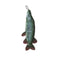 SteelDog Denim Fish Muskie With Rope & Squeaks Dog Toy - Poudre Pet and Feed Supply