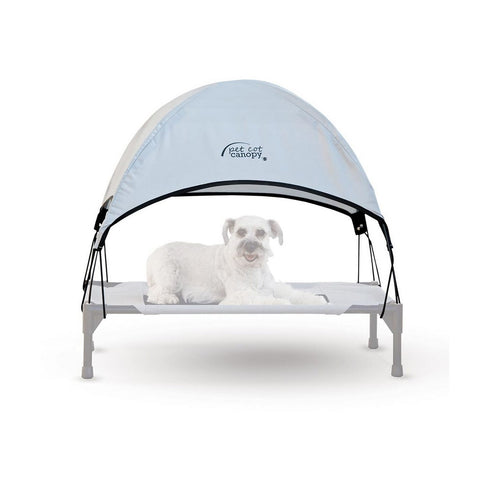 K&H Manufacturing Pet Cot Canopy Medium Gray - Poudre Pet and Feed Supply