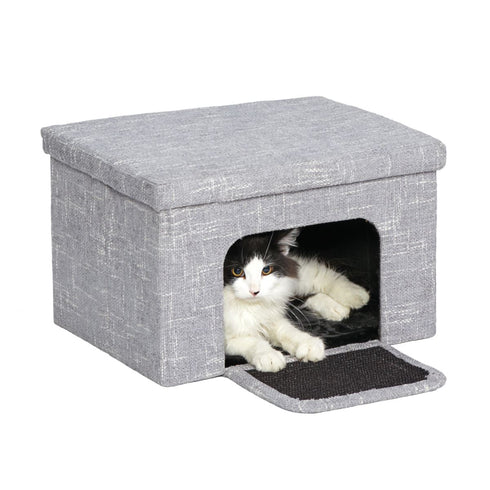 Midwest Pet Products Curious Cat Cube Cottage - Poudre Pet and Feed Supply