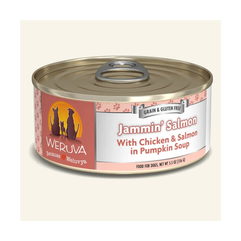 Weruva Jammin Salmon Can Dog Food 5.5oz - Poudre Pet and Feed Supply