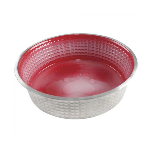 Indipets Jack & Jill XLarge 74oz Candy Red Bowl - Poudre Pet and Feed Supply