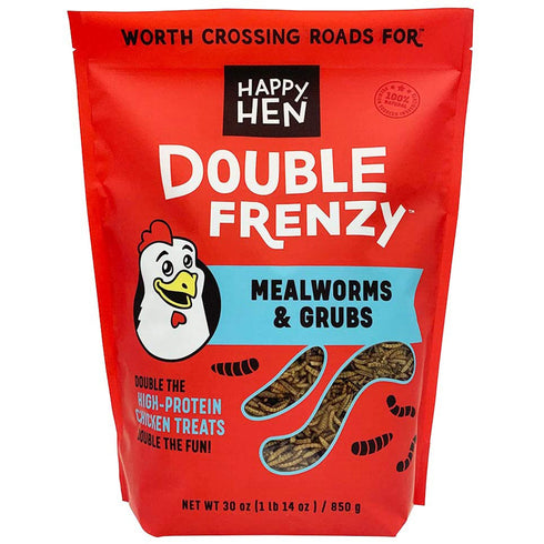 Happy Hen Treats Double Frenzy 30oz - Poudre Pet and Feed Supply