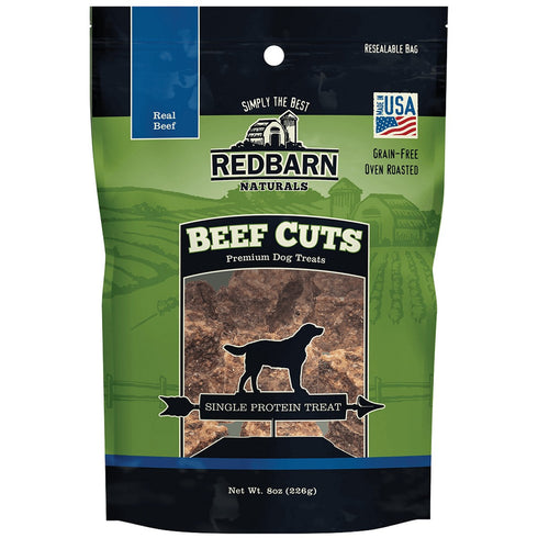 Redbarn Beef Cuts Dog Treats 8oz - Poudre Pet and Feed Supply