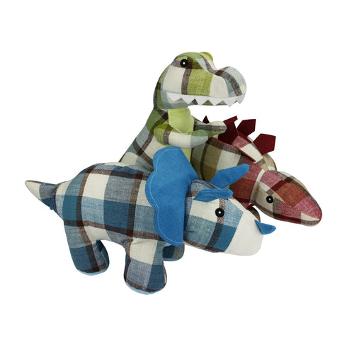 Multipet Plaidosaurus Jumbo Dog Toys Large - Poudre Pet and Feed Supply