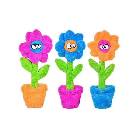 Cycle Dog Duraplush Unstuffed Potted Flowers Dog Toys - Poudre Pet and Feed Supply