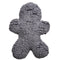 HuggleHounds Grey Fleece Man Dog Toy 12" - Poudre Pet and Feed Supply