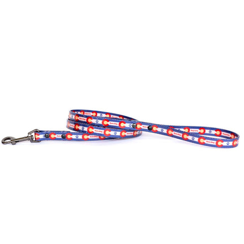 Euro-Dog Colorado Dog Leash 5/8" Wide 6' Length - Poudre Pet and Feed Supply