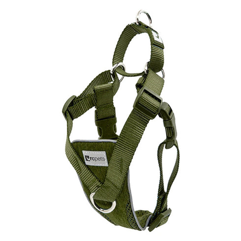 RC Pets Tempo No Pull Harness Heather Olive Small - Poudre Pet and Feed Supply