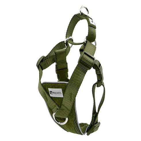 RC Pets Tempo No Pull Harness Heather Olive XLarge - Poudre Pet and Feed Supply