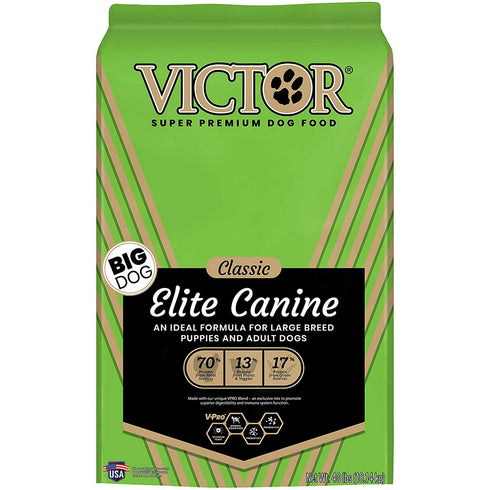 Victor Elite Dry Dog Food 40lb - Poudre Pet and Feed Supply