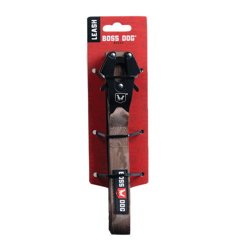 Boss Dog Camo Tan Dog Leash 1" x 6' - Poudre Pet and Feed Supply