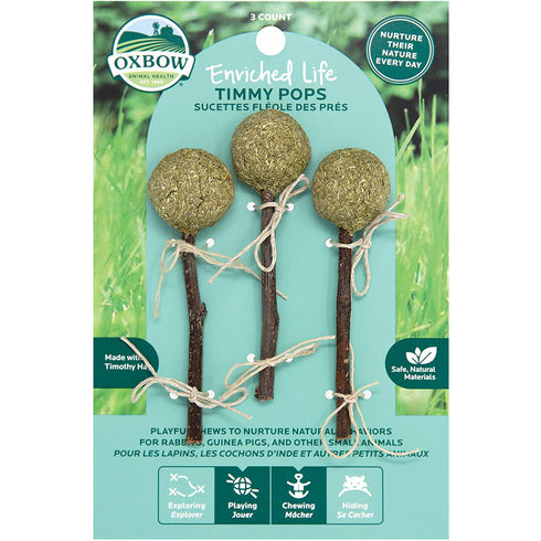 Oxbow Enriched Life Timmy Pops - Poudre Pet and Feed Supply