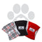 Pet Parents Bella & Calvin Washable Dog Belly Bands Designer 3 Pack XSmall - Poudre Pet and Feed Supply