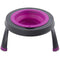 Dexas Elevated Single Feeder Fuchsia Large - Poudre Pet and Feed Supply