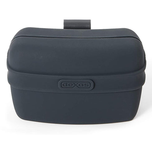 Dexas Pooch Pouch Flexible Dog Treat/Training Treat Clip Pouch Gray - Poudre Pet and Feed Supply