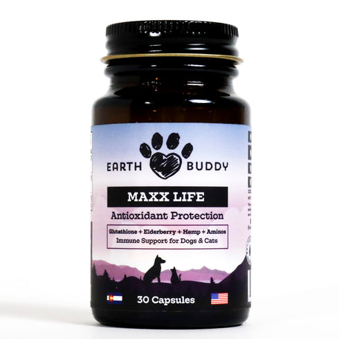 Earth Buddy Maxx Life Glutathione Antioxidant Protection 30Ct - Poudre Pet and Feed Supply