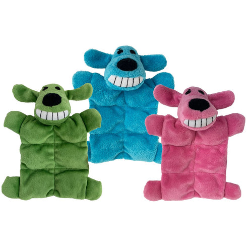Multipet Minipet Loofa Squeaker Mat Dog Toys Small - Poudre Pet and Feed Supply