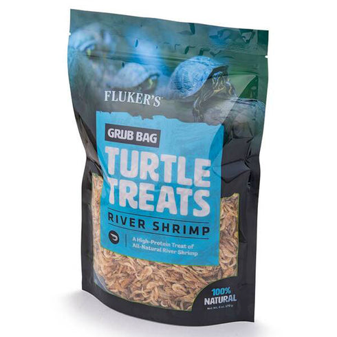 Fluker's Grub Bag Turtle Treats River Shrimp 6oz - Poudre Pet and Feed Supply