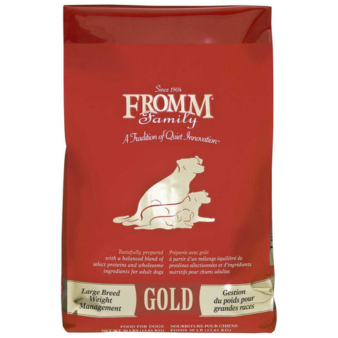Fromm Gold Large Breed Weight Management Dog Food 30lb - Poudre Pet and Feed Supply