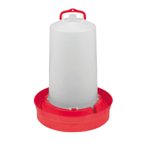 Little Giant 3 Gal Deep Base Poultry Waterer 2Pc - Poudre Pet and Feed Supply