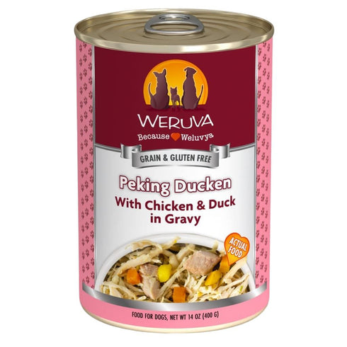 Weruva Peking Ducken with Chicken & Duck in Gravy Dog Food 14oz - Poudre Pet and Feed Supply