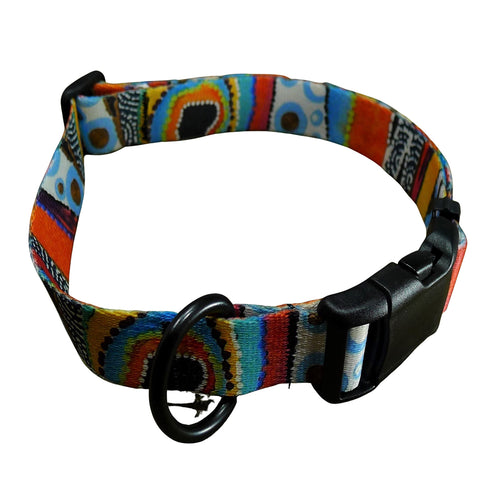 MNT Straps Autumn Dog Collar Medium 9"-14" - Poudre Pet and Feed Supply