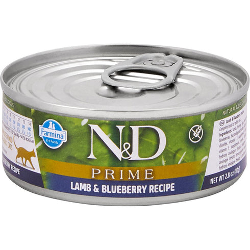 Farmina Natural & Delicious Prime Lamb & Blueberry Wet Cat Food 2.8lb - Poudre Pet and Feed Supply